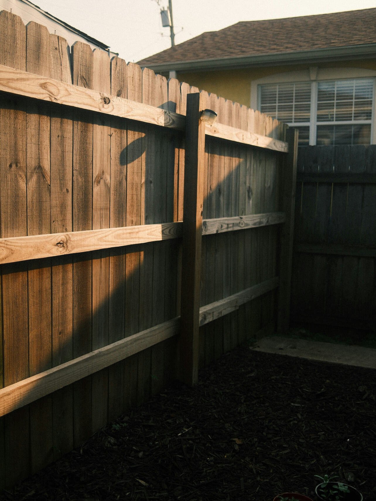 wood fence installation Houston TX
