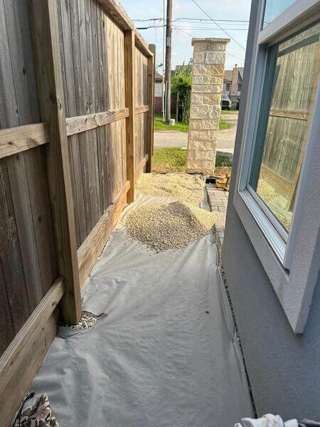 Rock installation services in Sugar Land TX and Richmond TX
